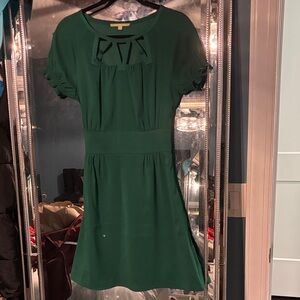 Gianni Bini Forest Green Mini Dress